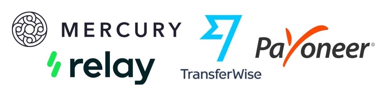 mercury-bank-transferwise-payoneer-relay-logo-banner-online-banking